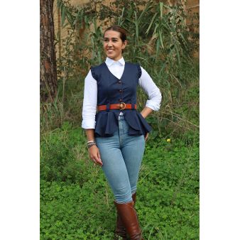 Gilet Creta azul