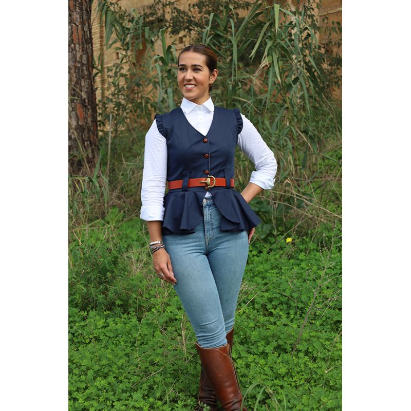Gilet Creta azul