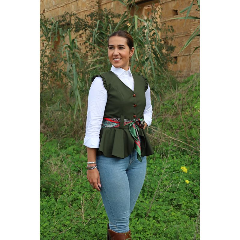 Chaleco Creta verde