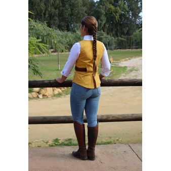 Gilet Diana Jaune Paille