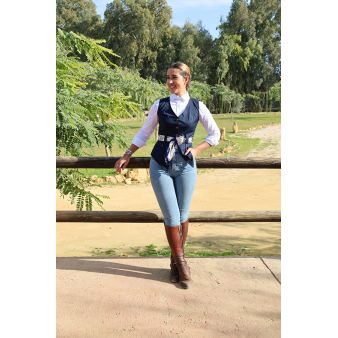 Gilet Diana bleu marine