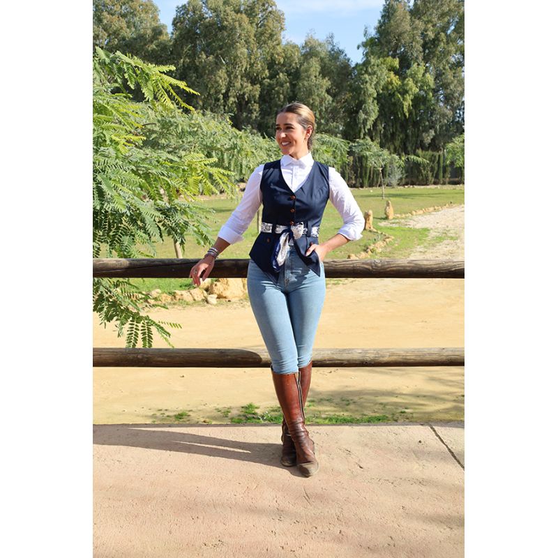 Gilet Diana bleu marine