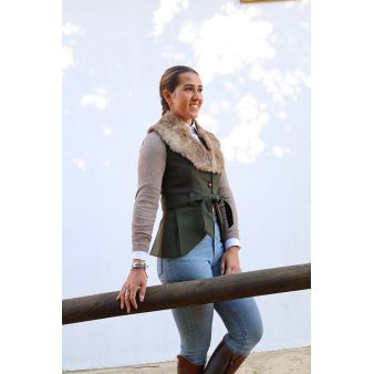 Gilet Pandora kaki