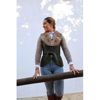 Gilet Pandora kaki