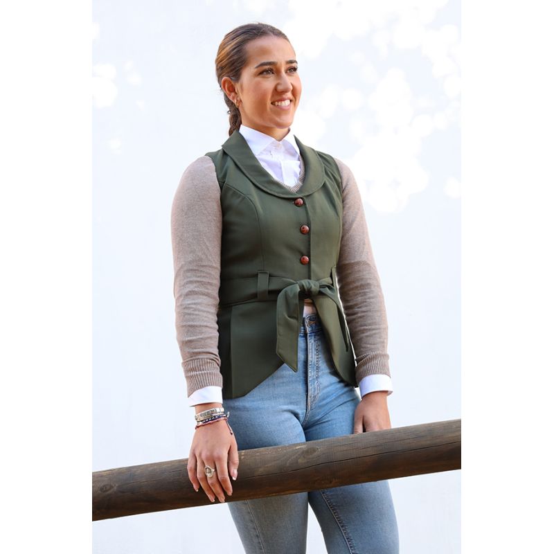 Gilet Pandora kaki