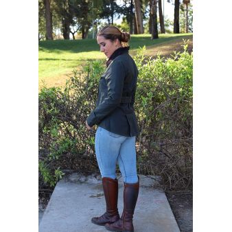 Veste cirée Ambre verte