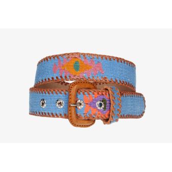 sky blue Naif Model Belt