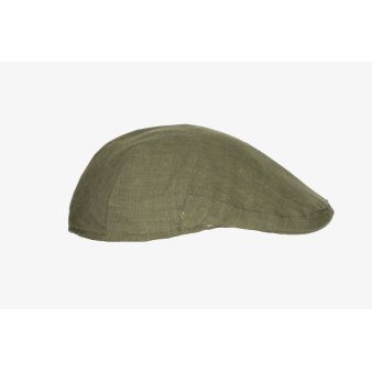 Gorra campera lino verde