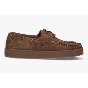 Zapato nautico serraje vison