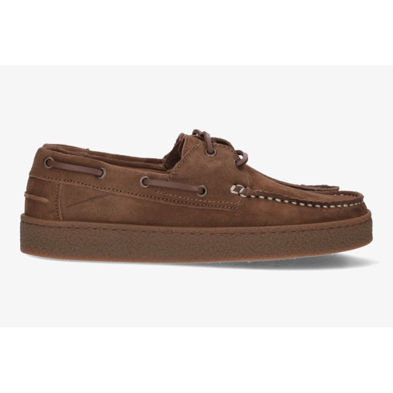 Zapato nautico serraje vison