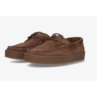 Zapato nautico serraje vison