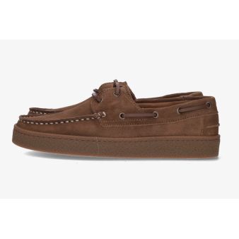 Zapato nautico serraje vison