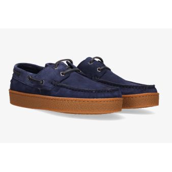 Zapato nautico serraje marino