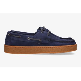 Zapato nautico serraje marino