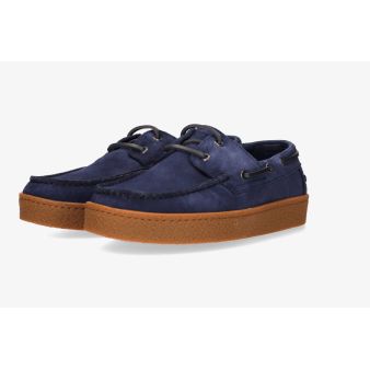 Zapato nautico serraje marino