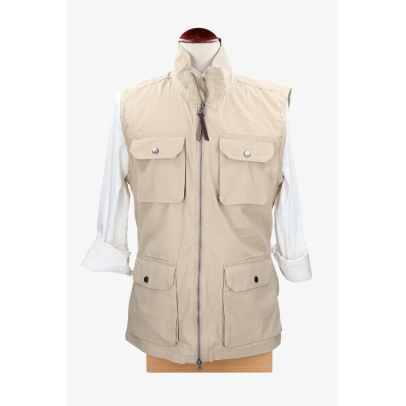 Chaleco Kenia beige