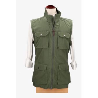 Chaleco Kenia verde kaki