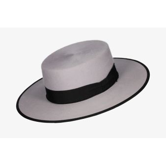 Sombrero Jerez pelo plata...