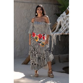 Falda Vendaval Amapola Negro