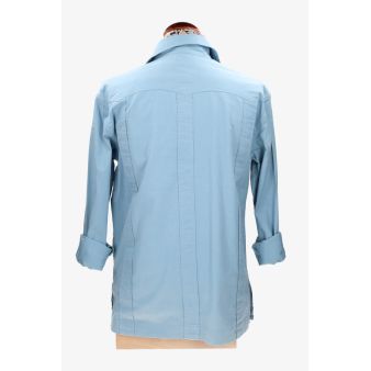 Camisa guayabera azulón