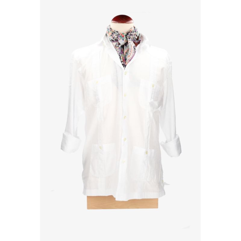 Camisa Cubana Blanca