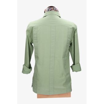 Camisa guayabera verde