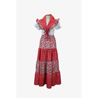 Conjunto Amapola en rojo...
