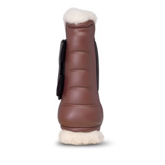 Protector delantero borreguillo deluxe Gatusos marrón