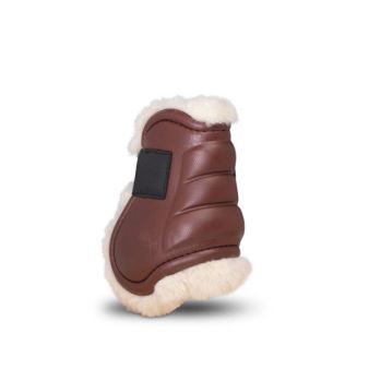 Protecteur de paturon avec doublure en mouton deluxe Gatusos brun