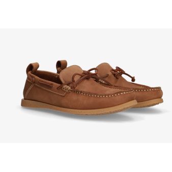 Zapato nautico nobuck cuero