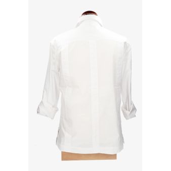 Camisa guayabera blanca