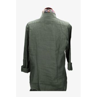 Safari lino verde