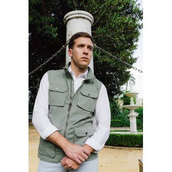Gilet Kenia vert olive