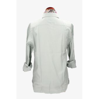 Camisa cubana lino verde