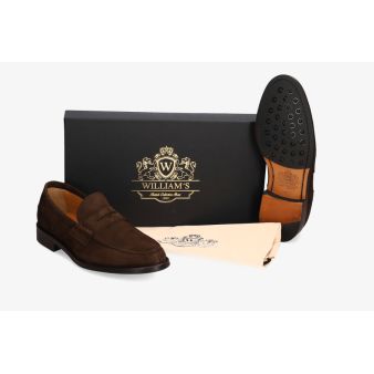 Loafer nobuck café