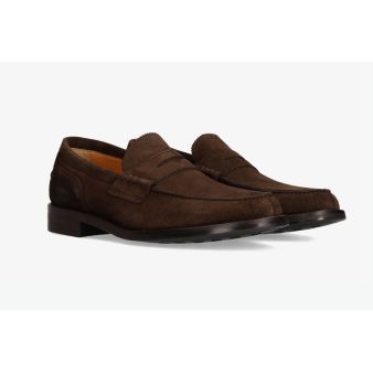 Loafer nobuck café