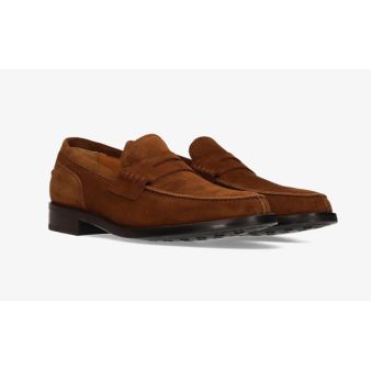 Loafer nobuck tabaco