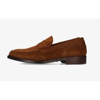 Loafer nobuck tabaco