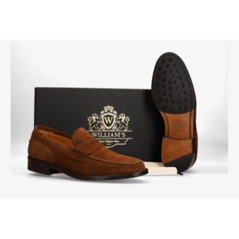 Loafer nobuck tabaco