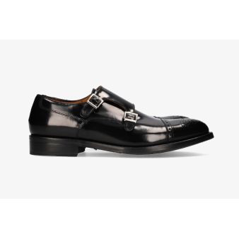 Monkstrap antik negro