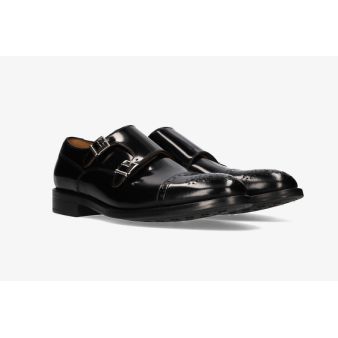 Monkstrap antik negro