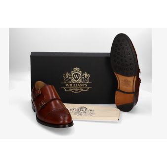 Monkstrap piel cuero