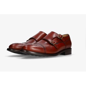 Monkstrap piel cuero