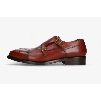 Monkstrap piel cuero