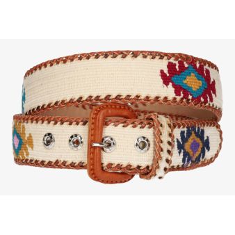 Beige Naif model belt