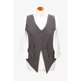 Chaleco Diana gris
