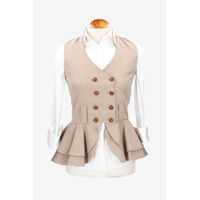 Chaleco Galatea beige