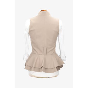 Chaleco Galatea beige