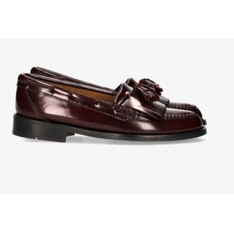 Burgundy Loafer with...