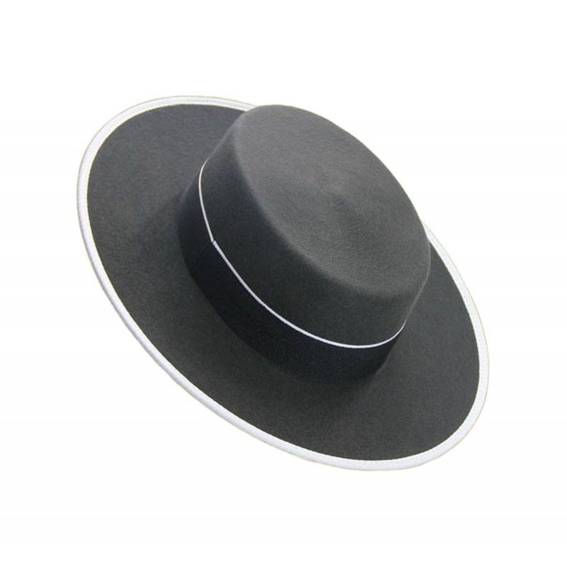 Sombrero lana 120 gr. Marengo Chapéu de criança em marengo